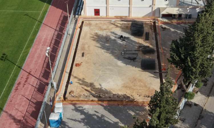 Προχωρούν τα έργα στο «μπαλόνι» του Ζηρινείου στην Κηφισιά