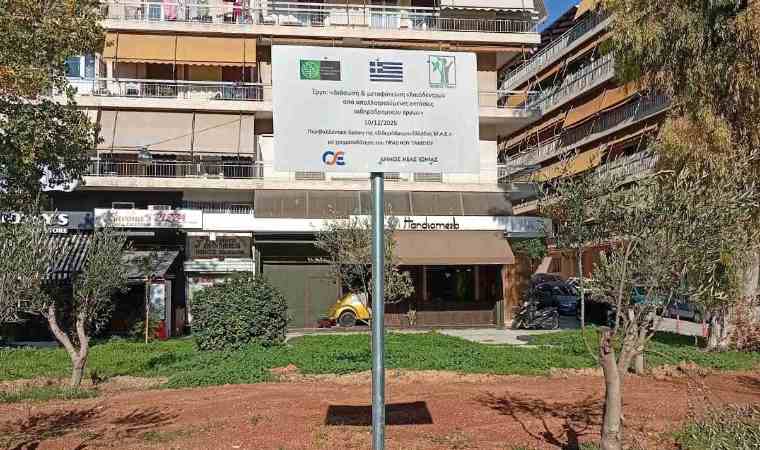 Στη μεταφύτευση 54 ελαιοδένδρων προχώρησε ο Δήμος Νέας Ιωνίας