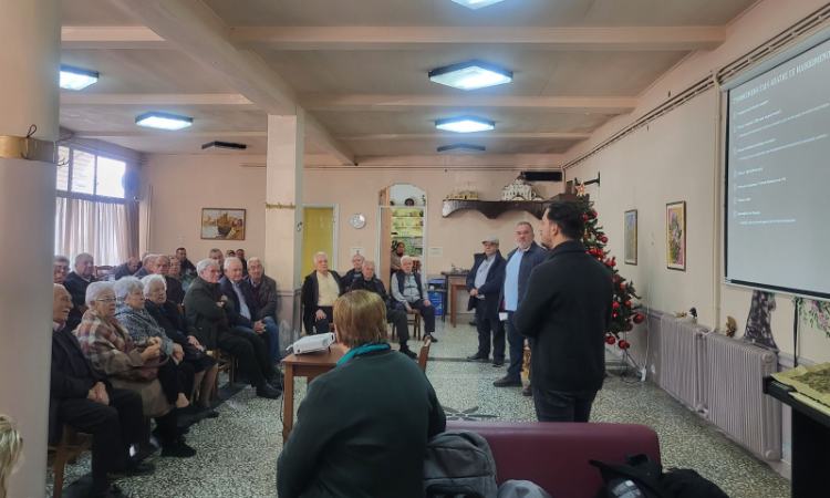 Ηλικιωμένοι στη Μεταμόρφωση ενημερώθηκαν για την πρόληψη απάτων