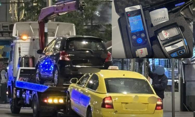 Αττική: 152 παραβάσεις και δύο συλλήψεις μέσα σε τέσσερις ημέρες για οδήγηση υπό την επήρεια αλκοόλ
