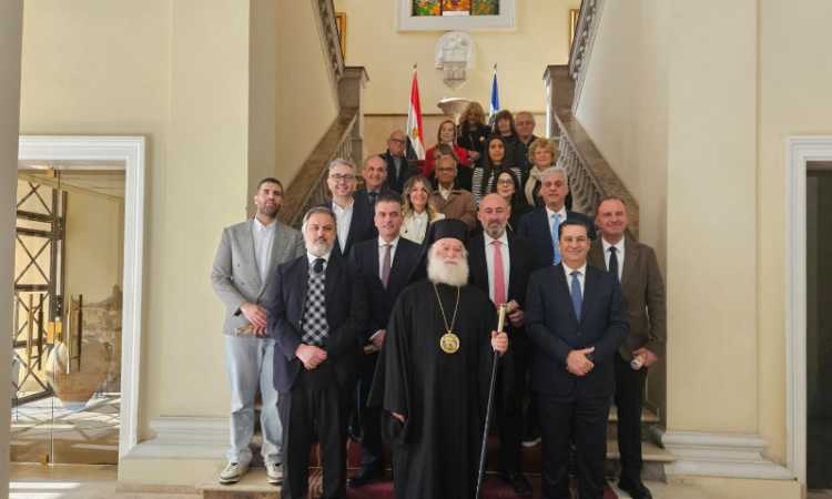 Αντιπροσωπεία της ΚΕΔΕ επισκέφθηκε το Πατριαρχείο Αλεξανδρείας και πάσης Αφρικής