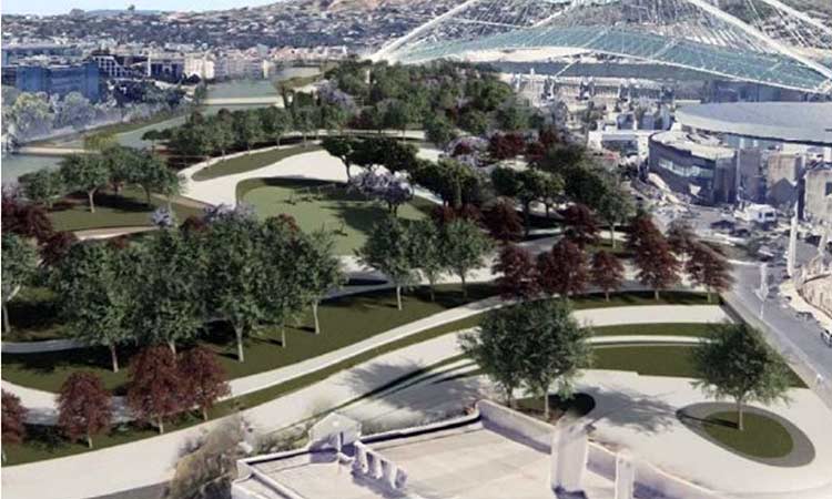 Σε τροχιά υλοποίησης το έργο ανάπλασης στην περιοχή του Αγίου Θωμά στο Μαρούσι