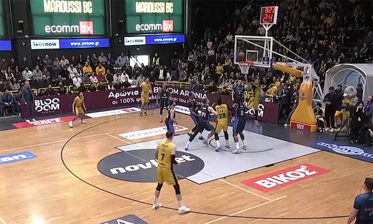 Basket League: Ζορίζουν τα πράγματα για το Μαρούσι μετά την εντός έδρας ήττα από τον Πανιώνιο