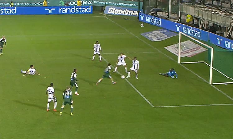 Super League: Ήττα της Κηφισιάς με 3-0 από τον Παναθηναϊκό