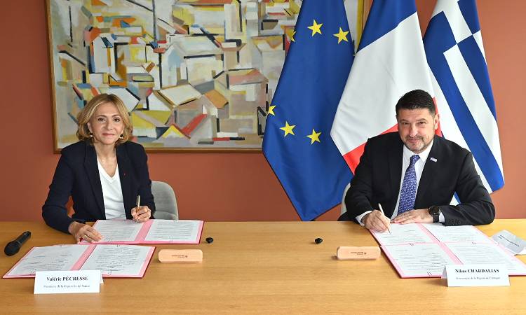 Ν. Χαρδαλιάς: Στρατηγική συμμαχία της Περιφέρειας Αττικής με τη Μητροπολιτική Περιφέρεια του Παρισιού