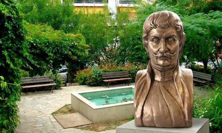 Εγκαίνια πλατείας Θεσσαλών και αποκαλυπτήρια προτομής Ρήγα Βελεστινλή στο Γαλάτσι