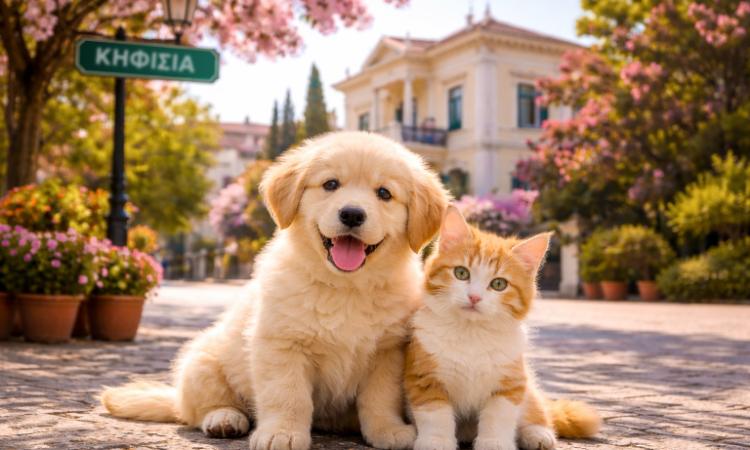 Υπεύθυνη κηδεμονία ζώων συντροφιάς: Οδηγίες του Δήμου Κηφισιάς ενόψει Πάσχα