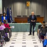 Μαθητές του 3ου Δημοτικού Σχολείου Αμαρουσίου στο δημαρχείο