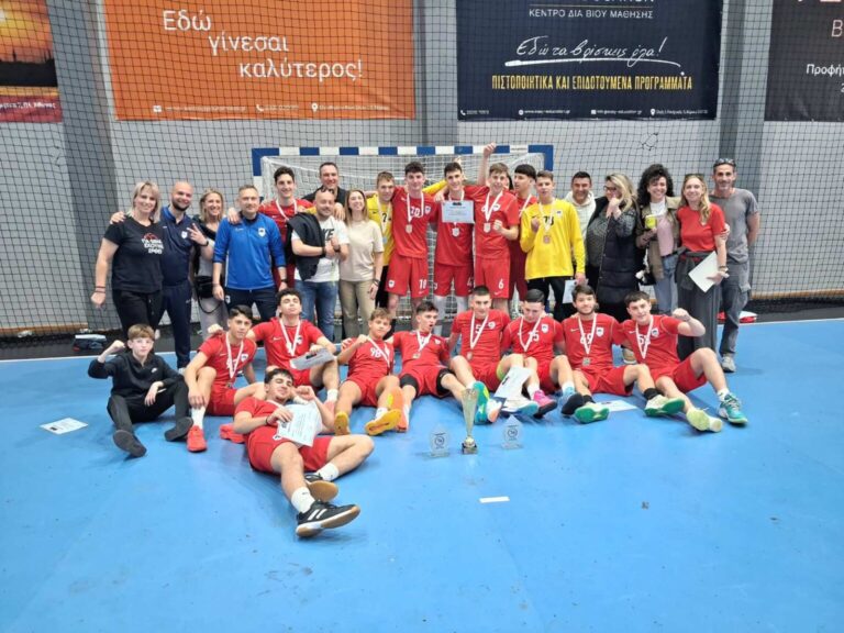 Δευτεραθλητές Ελλάδος οι Έφηβοι του ΕΣΝ Βριλησσίων