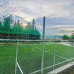 Πλήρως ανακατασκευασμένα τα γηπεδάκια ποδοσφαίρου στην οδό Διός