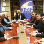 Συναντήσεις του Λ. Κυρίζογλου με την ΠΟΕ – ΟΤΑ και την ΠΟΠ – ΟΤΑ