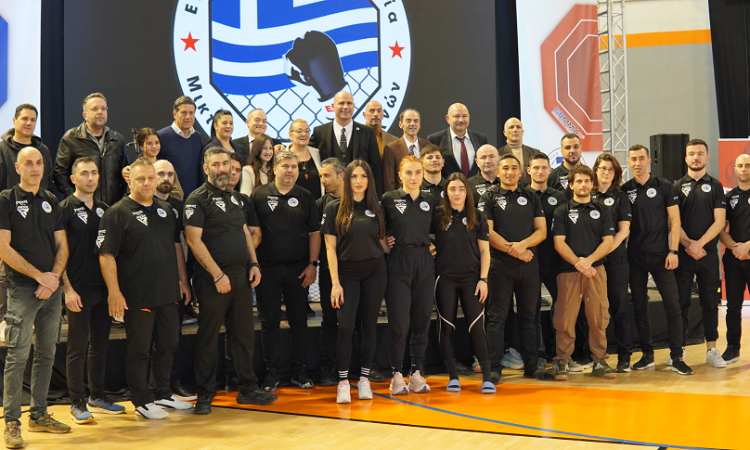 Στο 1ο Πανελλήνιο Κύπελλο ΜΜΑ 2026 στα Μελίσσια παραβρέθηκε η δήμαρχος Πεντέλης