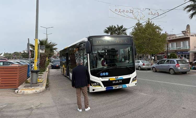 Νέα λεωφορειακή γραμμή συνδέει την Κηφισιά με τον Ωρωπό