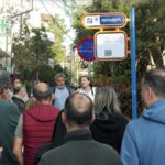«STOP» στις κυκλοφοριακές ρυθμίσεις επιχειρούν να βάλουν κάτοικοι του Άη Γιάννη