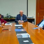Συνάντηση Θ. Αμπατζόγλου με τη διοίκηση του Αμαλιείου Οικοτροφείου Θηλέων
