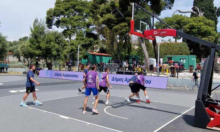 Πρόσφερε θέαμα το «Maroussi Basketball 3X3»