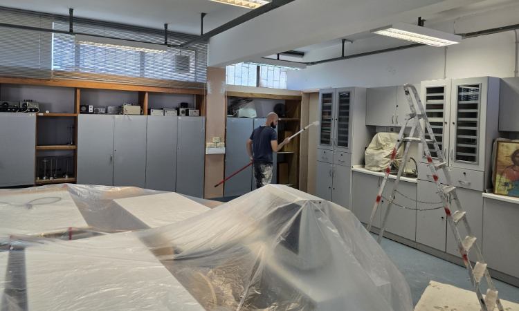 Εργασίες γενικής ανακαίνισης ξεκίνησαν στο 1ο Λύκειο Ηρακλείου Αττικής