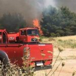 Φωτιά σε χαμηλή βλάστηση στη Φιλοθέη