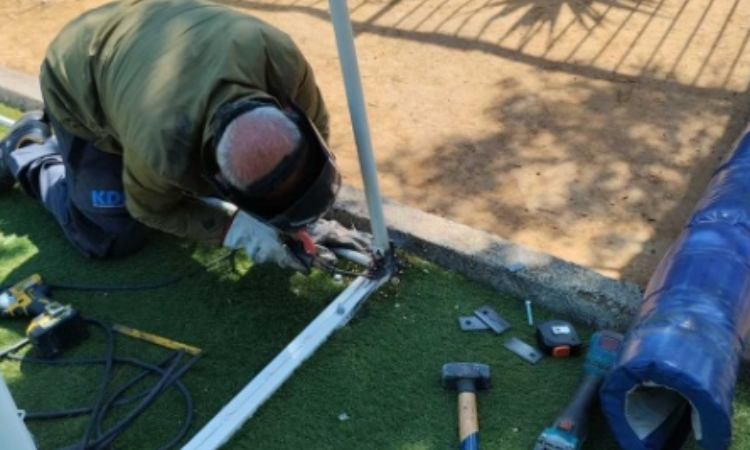 Παρεμβάσεις στο προαύλιο του 2ου Δημοτικού Σχολείου Λυκόβρυσης