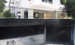 Φωτιά σε υπόγειο χώρο στάθμευσης στην Αγία Παρασκευή