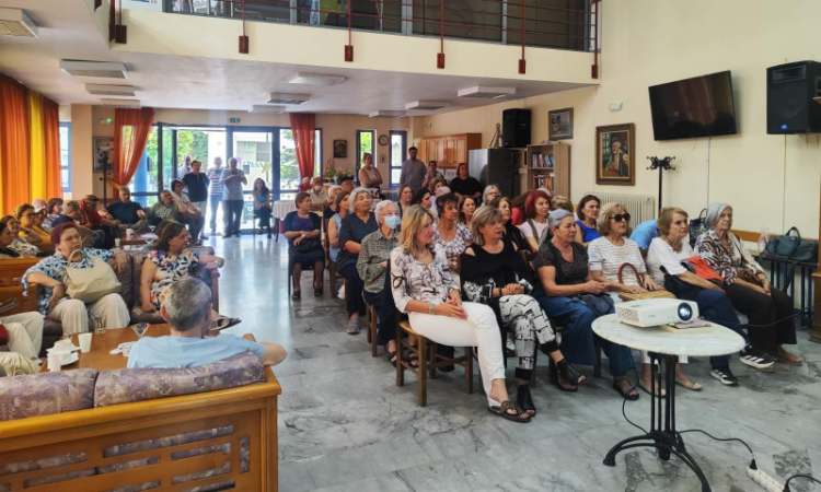 Δράση πρόληψης υγείας πραγματοποιήθηκε στο κεντρικό ΚΑΠΗ Αμαρουσίου