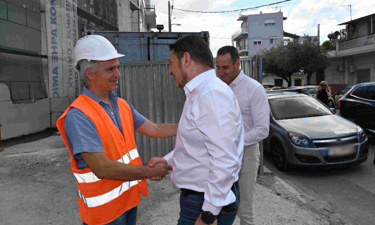 Ν. Χαρδαλιάς: Σε τροχιά υλοποίησης όλα τα κρίσιμα έργα υποδομών στο Περιστέρι