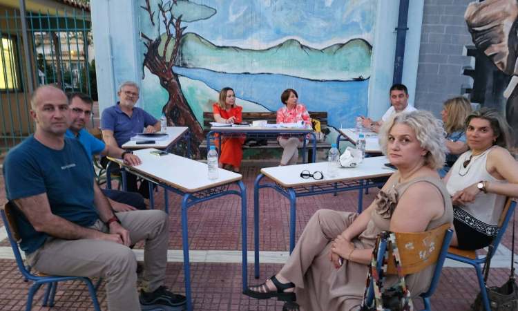 Νέα Αρχή: Συνάντηση με τον Σύλλογο Αγ. Παρασκευής Κοντόπευκου-Παραδείσου-Πευκακίων