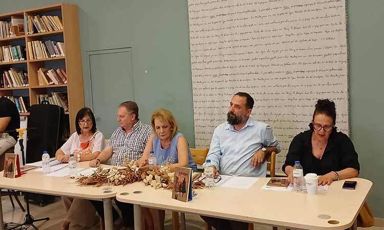 Παρουσιάστηκε η «Ειρήνη» της Ιωσηφίνας Τσουμπή στη Δημοτική Βιβλιοθήκη Νέας Ιωνίας