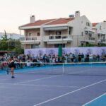 Πλούσιο θέαμα στην απονομή βραβείων του 25ου Εσωτερικού Τουρνουά Τένις