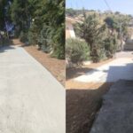 Διάνοιξη και τσιμεντόστρωση οδών στη Νέα Πεντέλη