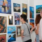 Εγκαινιάστηκε η ετήσια έκθεση ζωγραφικής των παιδικών-εφηβικών τμημάτων
