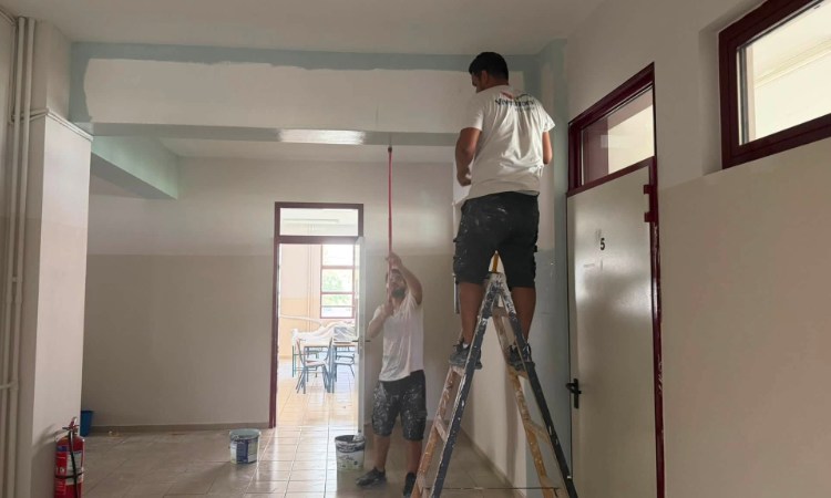 Ξεκίνησαν οι θερινές κτηριακές παρεμβάσεις στα σχολεία του Χαλανδρίου