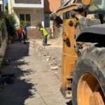 Αντικατάσταση αγωγού αποχέτευσης στις οδούς Χανίων και Μεσαράς