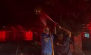 Πυρκαγιά σε μονοκατοικία στα Άνω Βριλήσσια