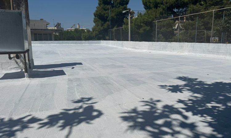 Εργασίες μόνωσης στο 12ο Νηπιαγωγείο Ηρακλείου Αττικής