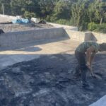 Εργασίες υγρομόνωσης στην ταράτσα του δημαρχείου Παπάγου – Χολαργού