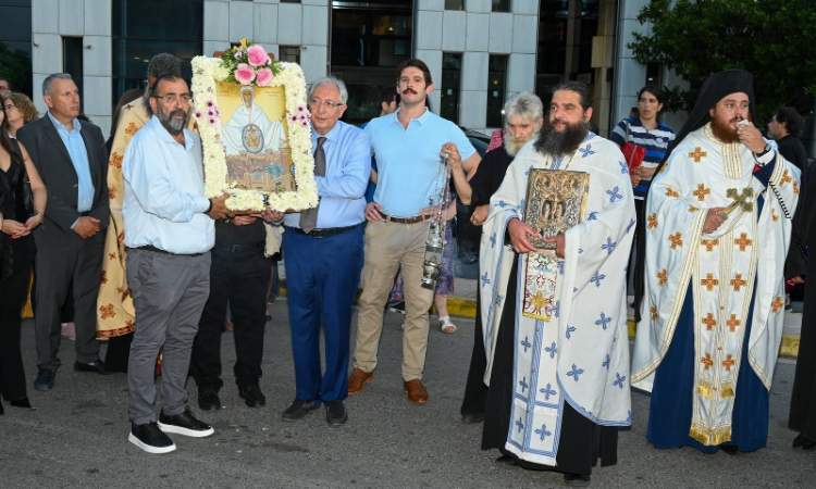 Με λαμπρότητα εορτάστηκε η Κατάθεση της Τιμίας Εσθήτος της Θεοτόκου