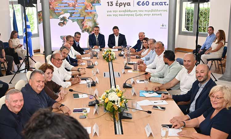 Πάνω από 60 εκατ. ευρώ σε αστικές και περιβαλλοντικές αναπλάσεις σε Δήμους της Αττικής