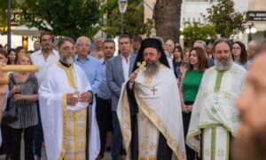 Με λαμπρότητα και κατάνυξη εορτάστηκε η Μεταμόρφωση του Σωτήρος στο Μαρούσι