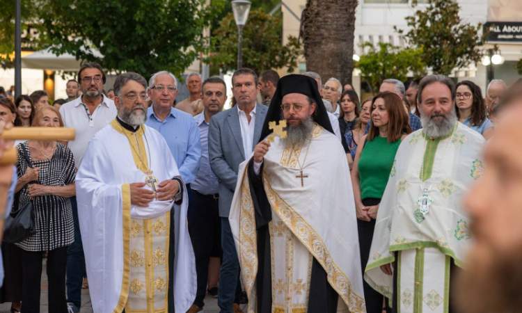 Με λαμπρότητα και κατάνυξη εορτάστηκε η Μεταμόρφωση του Σωτήρος στο Μαρούσι