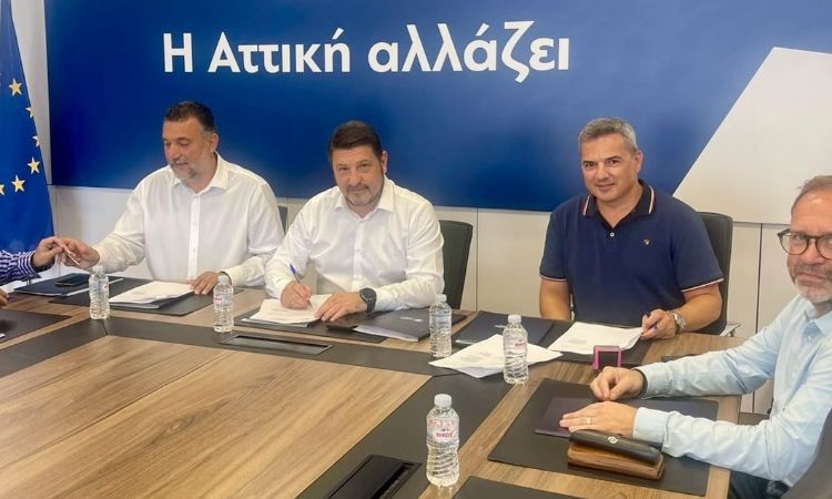 Υπεγράφη η σύμβαση για αντιπλημμυρικές παρεμβάσεις σε περιοχές του Π. Φαλήρου