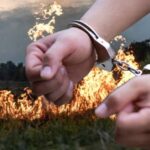Συνελήφθη αλλοδαπός για πρόκληση πυρκαγιάς στον Δήμο Λαυρεωτικής