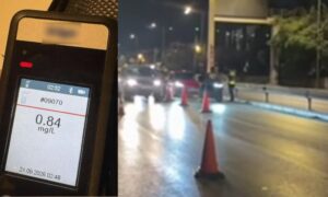 Χιλιάδες αλκοτέστ στους δρόμους της Αττικής – Εννέα συλλήψεις από 14 έως 21/9