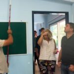 Τις εργασίες αναβάθμισης στα σχολεία της Αγίας Παρασκευής επιτήρησε ο Γ. Μυλωνάκης