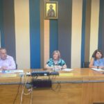 Συνάντηση εργασίας του Ηλ. Αποστολόπουλου με τους διευθυντές των σχολείων