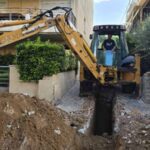 Συνεχίζεται η αντικατάσταση αγωγών ακαθάρτων στο Ηράκλειο Αττικής