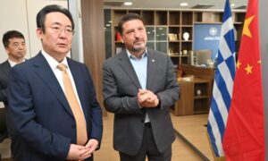 Συνάντηση Ν. Χαρδαλιά με αντιδήμαρχο του Πεκίνου για την ενίσχυση της αυτοδιοικητικής συνεργασίας