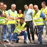 Αυτοψία Ν. Χαρδαλιά σε έργα ασφαλτόστρωσης στη Λεωφόρο Φυλής