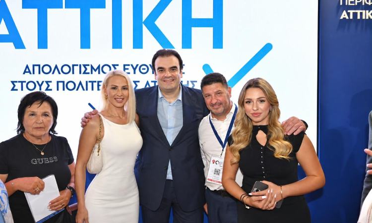Το περίπτερο της Περιφέρειας Αττικής στη ΔΕΘ εγκαινίασαν οι Ν. Χαρδαλιάς και Κ. Πιερρακάκης