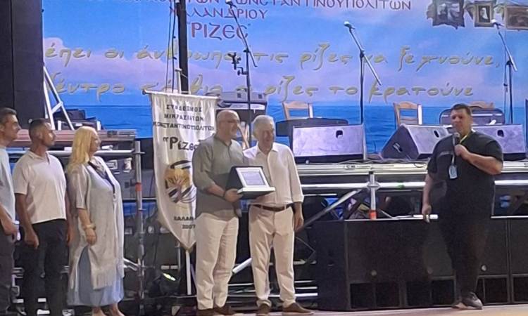 Για την πολύχρονη προσφορά της βραβεύτηκε η Φιλαρμονική Ορχήστρα του Δήμου Χαλανδρίου